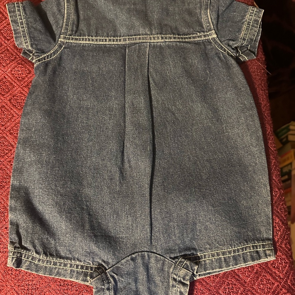 Cherokee Blue Denim Bodysuit